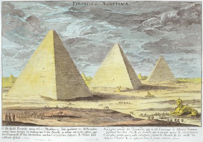 De piramides van Egypte, plaat 4 uit 